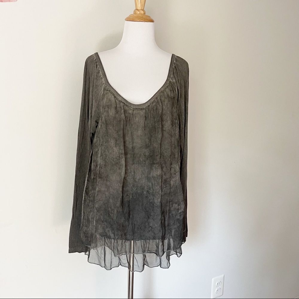 NWT Piazza Roma Silk Blouse